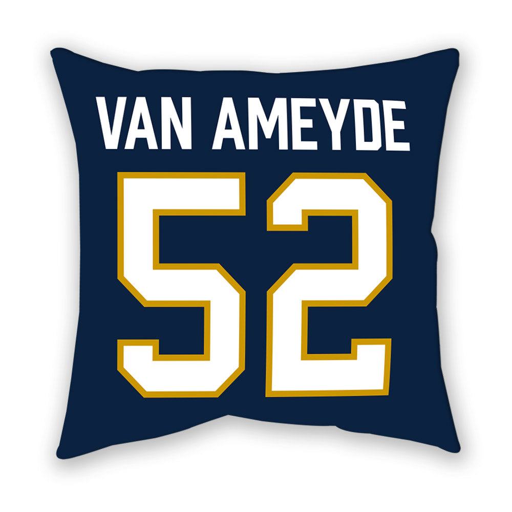 Notre Dame - NCAA Baseball : Chase Van Ameyde - Pillow-1