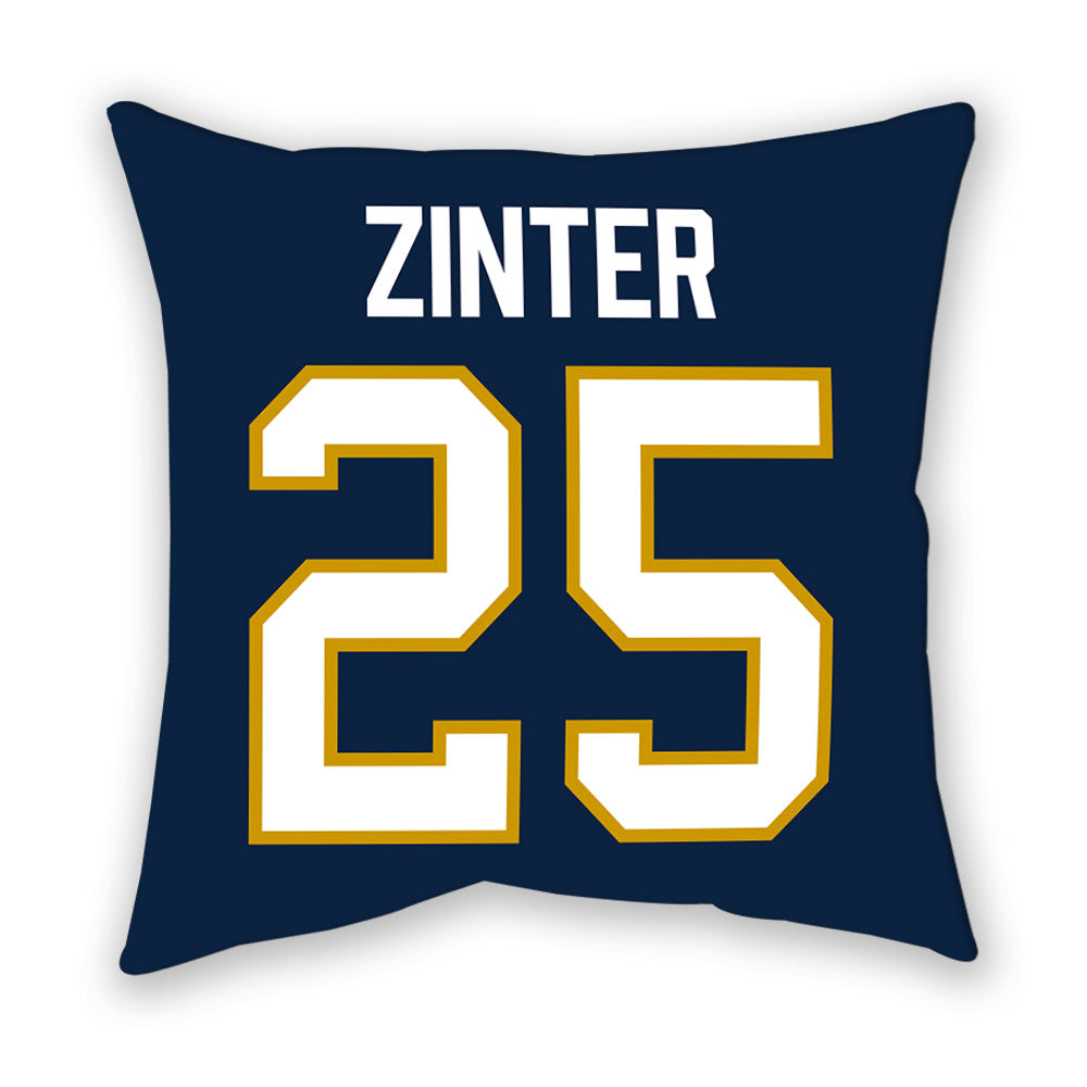 Notre Dame - NCAA Football : Preston Zinter - Pillow-1