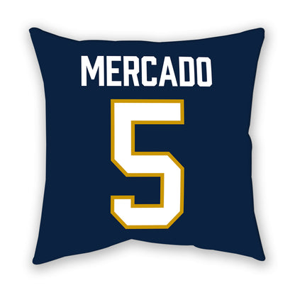 Notre Dame - NCAA Women's Volleyball : Carla Mercado - Pillow-1