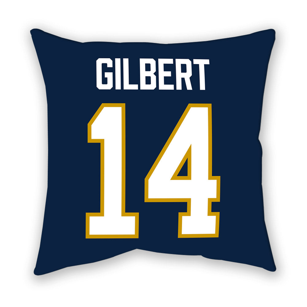 Notre Dame - NCAA Football : Micah Gilbert - Pillow-1