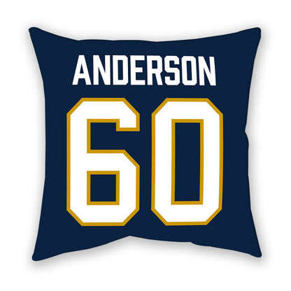 Notre Dame - NCAA Football : Max Anderson - Pillow-1