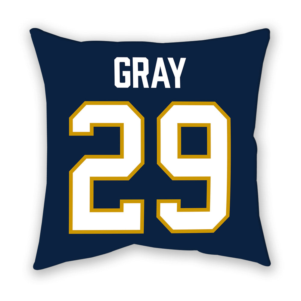 Notre Dame - NCAA Football : Christian Gray - Pillow-1