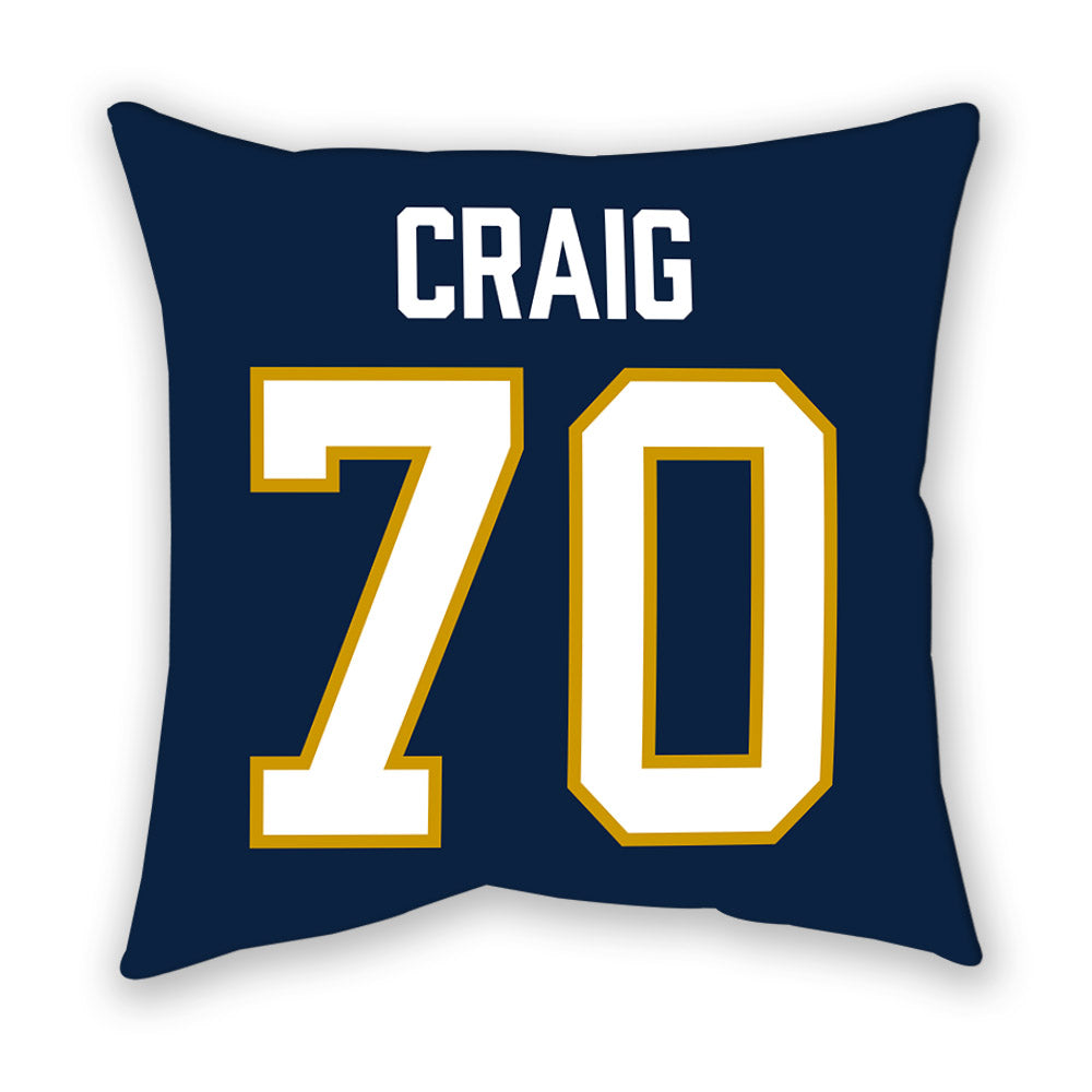 Notre Dame - NCAA Football : Ashton Craig - Pillow-1