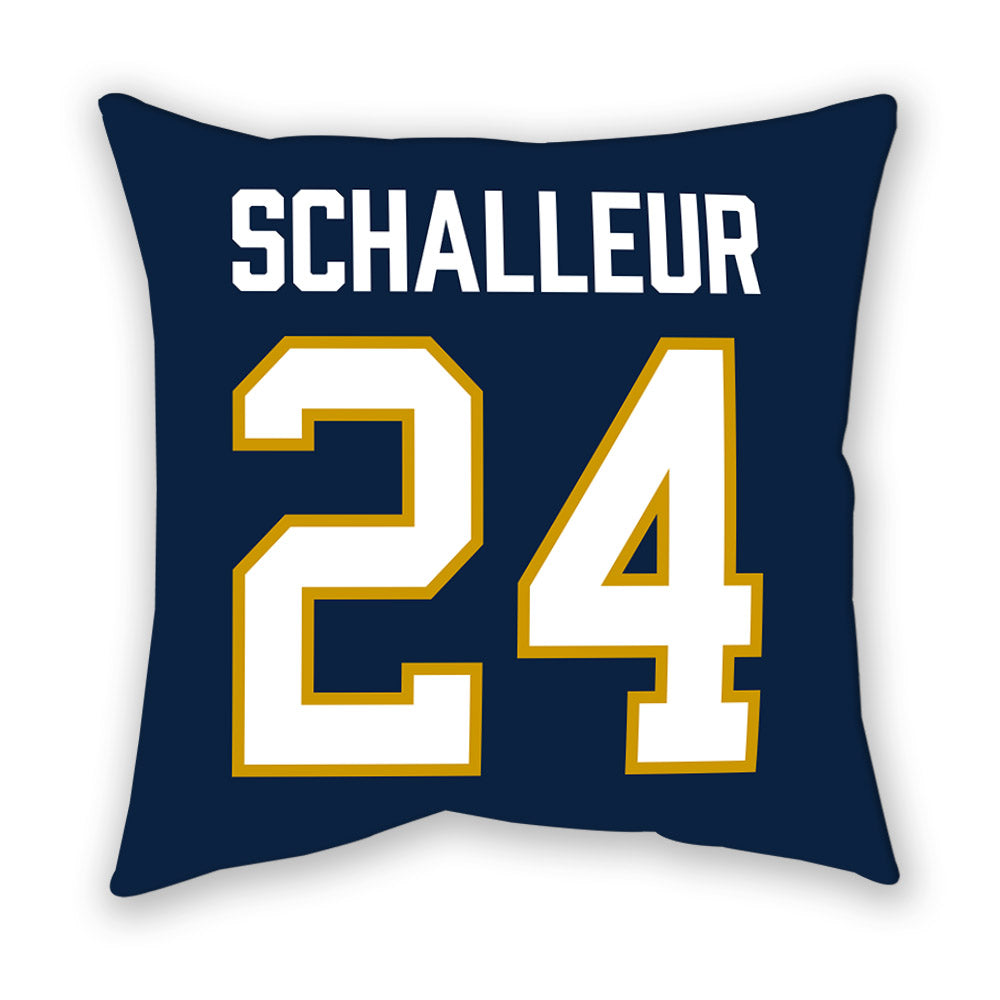 Notre Dame - NCAA Women's Lacrosse : Bailey Schalleur - Pillow-1
