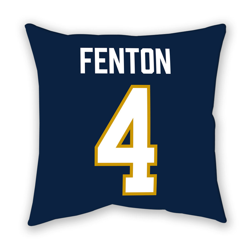 Notre Dame - NCAA Women's Volleyball : Lily Fenton - Pillow-1