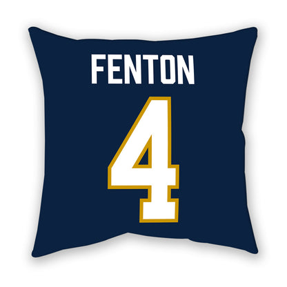 Notre Dame - NCAA Women's Volleyball : Lily Fenton - Pillow-1