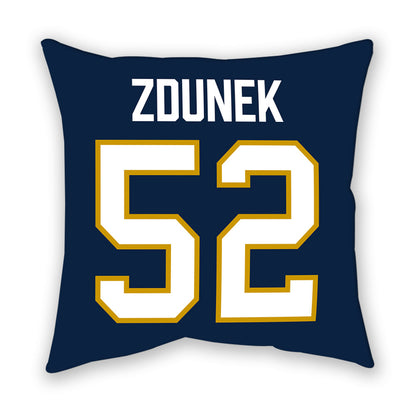 Notre Dame - NCAA Baseball : Eric Zdunek - Pillow-1
