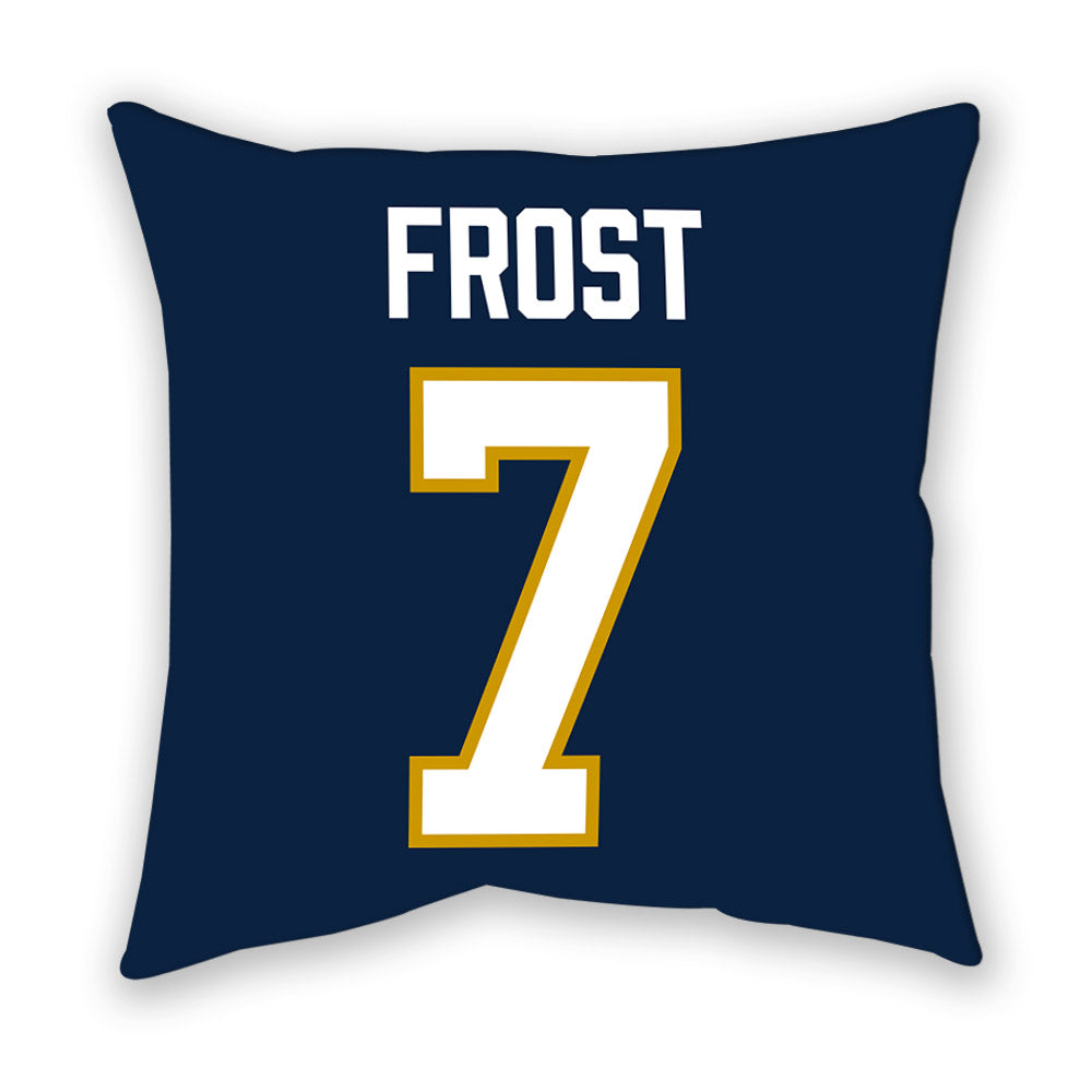 Notre Dame - NCAA Men's Basketball : Ryder Frost - Pillow-1