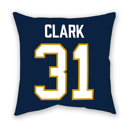Notre Dame - NCAA Baseball : Evan Clark - Pillow-1