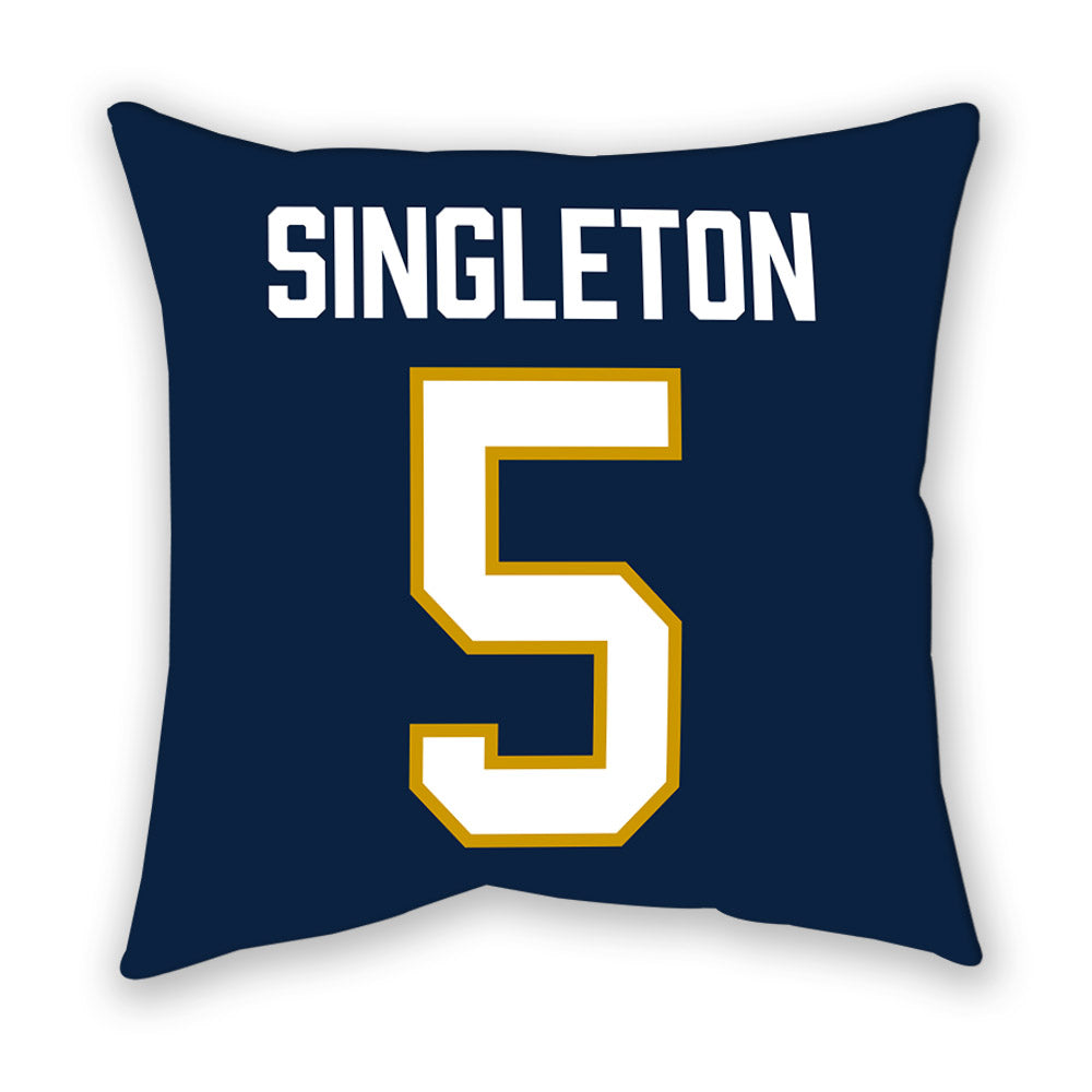 Notre Dame - NCAA Baseball : Dylan Singleton - Pillow-1