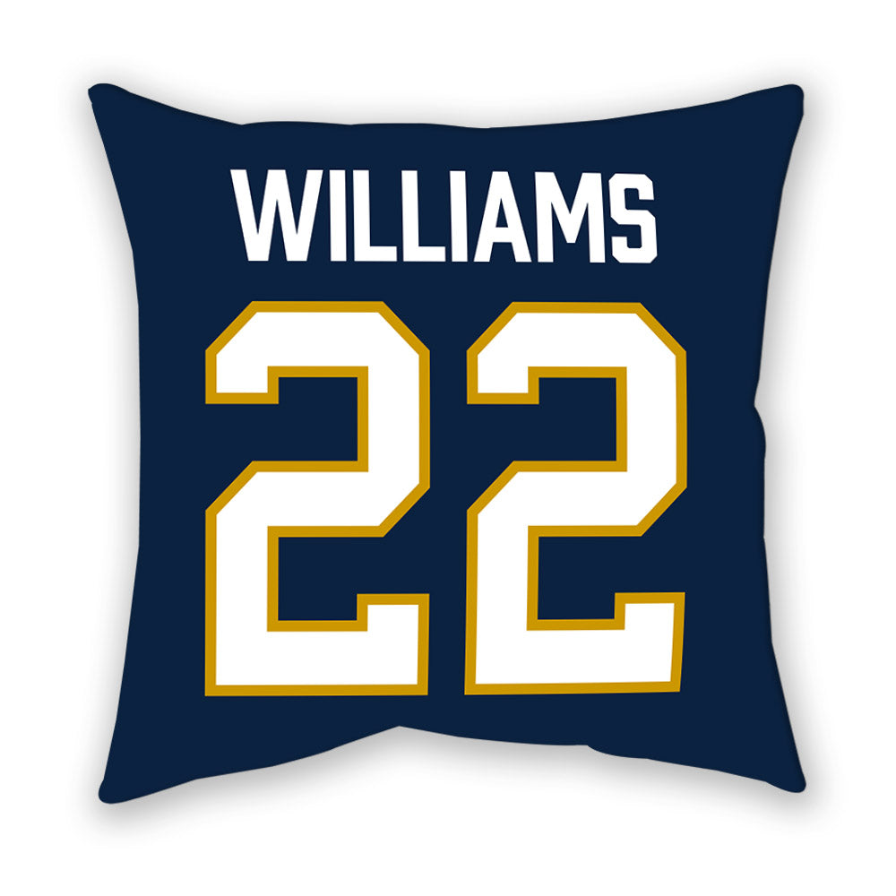 Notre Dame - NCAA Football : Aneyas Williams - Pillow-1