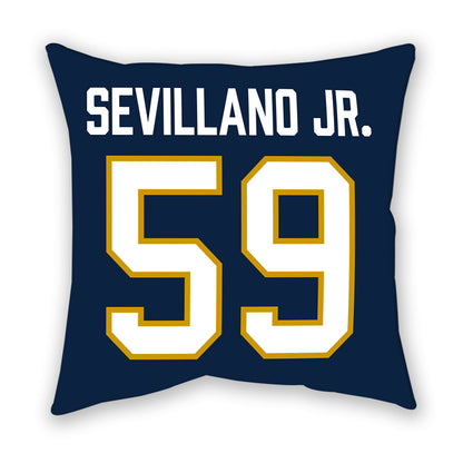Notre Dame - NCAA Football : Sean Sevillano Jr. - Pillow-1