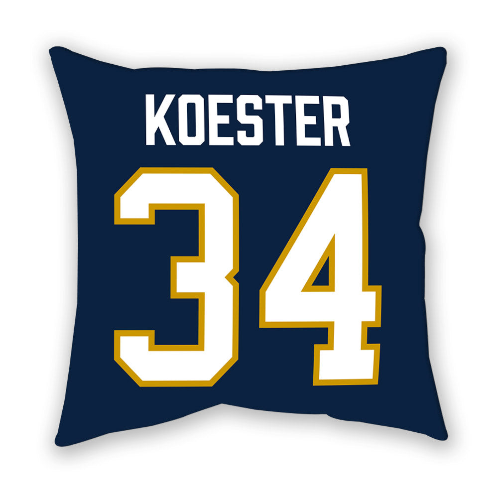 Notre Dame - NCAA Baseball : Brady Koester - Pillow-1