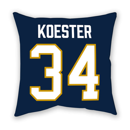 Notre Dame - NCAA Baseball : Brady Koester - Pillow-1