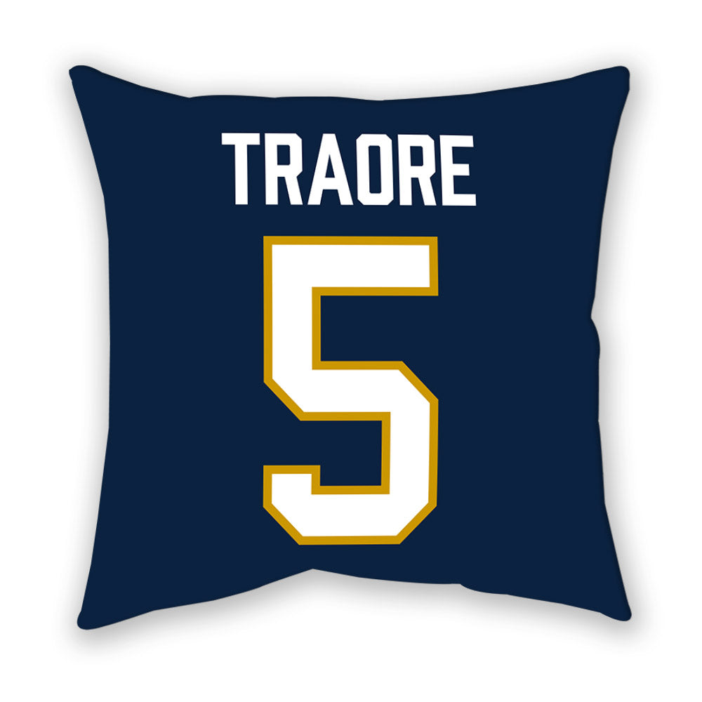 Notre Dame - NCAA Football : Boubacar Traore - Pillow-1
