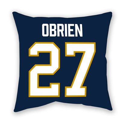 Notre Dame - NCAA Softball : Caroline OBrien - Pillow-1