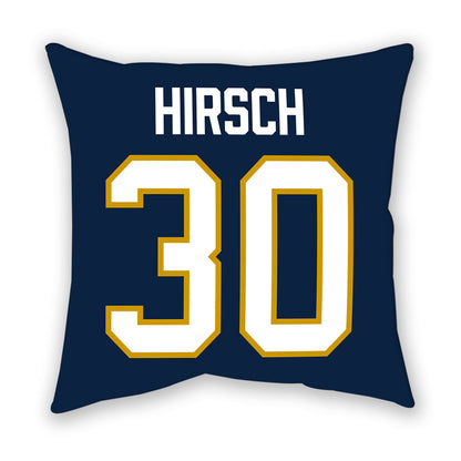 Notre Dame - NCAA Baseball : Xavier Hirsch - Pillow-1