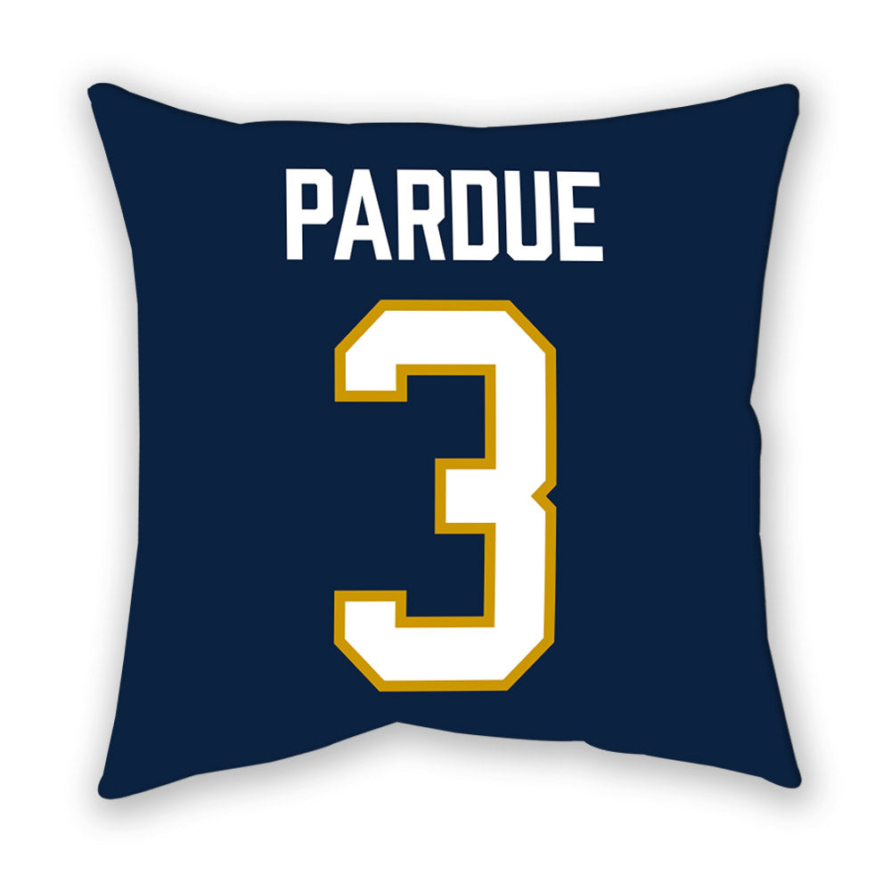 Notre Dame - NCAA Men's Ice Hockey : Charlie Pardue - Pillow-1
