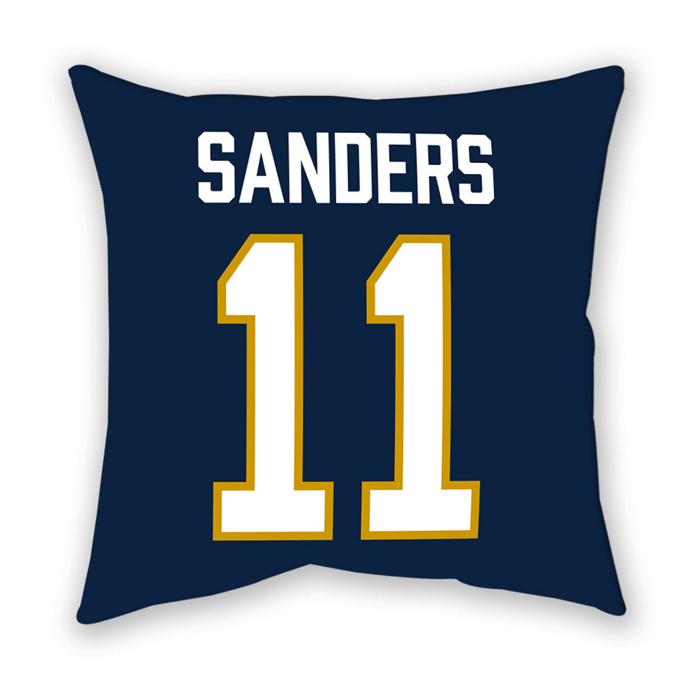 Notre Dame - NCAA Women's Lacrosse : Marleigh Sanders - Pillow-1