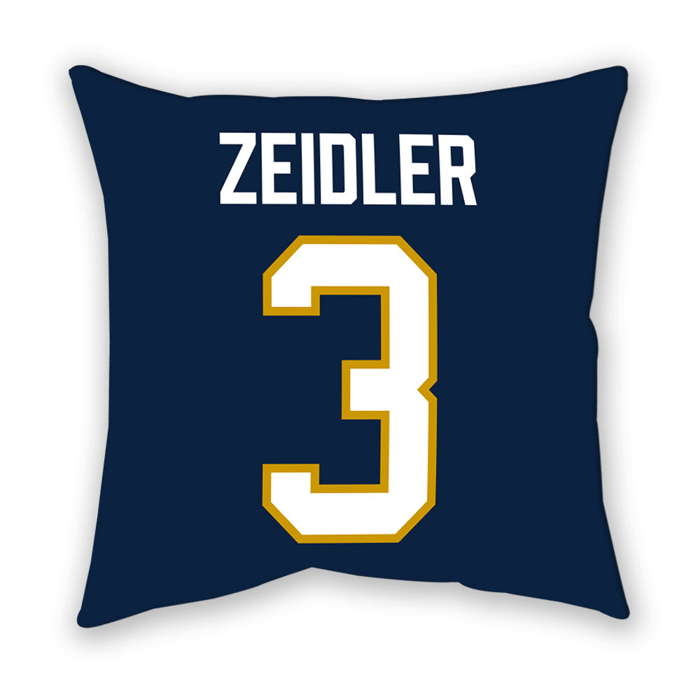 Notre Dame - NCAA Women's Volleyball : Portia Zeidler - Pillow-1
