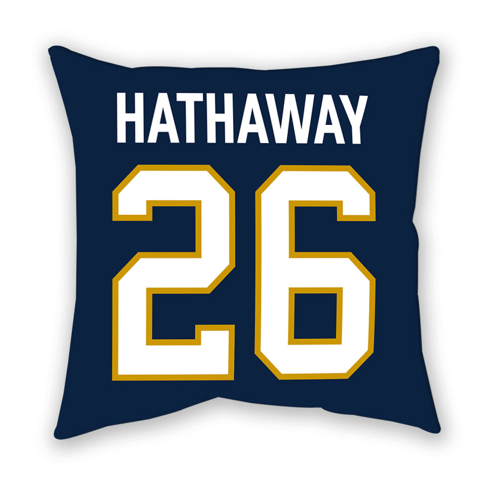 Notre Dame - NCAA Women's Soccer : Melinda Hathaway - Pillow-1