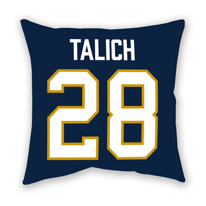 Notre Dame - NCAA Football : Luke Talich - Pillow-1