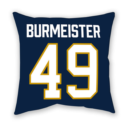 Notre Dame - NCAA Men's Lacrosse : Ben Burmeister - Pillow-1