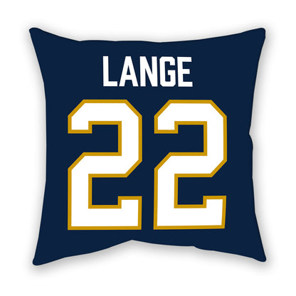 Notre Dame - NCAA Women's Volleyball : Ava Lange - Pillow-1