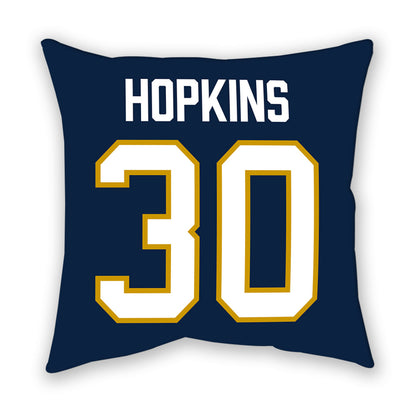 Notre Dame - NCAA Women's Lacrosse : Brooke Hopkins - Pillow-1