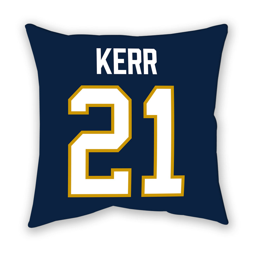 Notre Dame - NCAA Men's Ice Hockey : Jaedon Kerr - Pillow-1