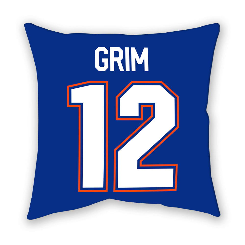 Florida - NCAA Women's Soccer : Charlotte Grim - Pillow-1