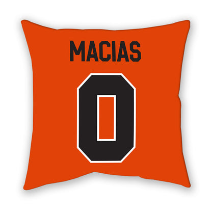 Oregon State - NCAA Men's Soccer : Michael Macias - Pillow-1