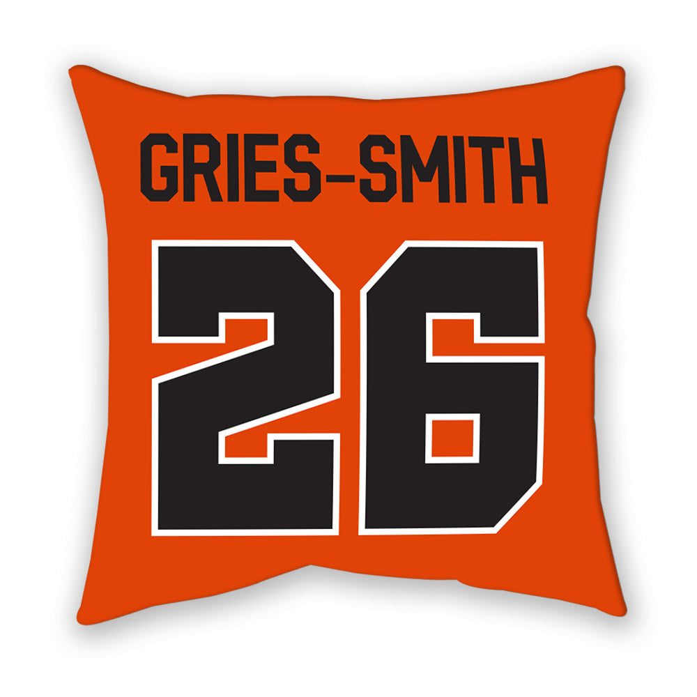 Oregon State - NCAA Baseball : Eli Gries-Smith - Pillow-1