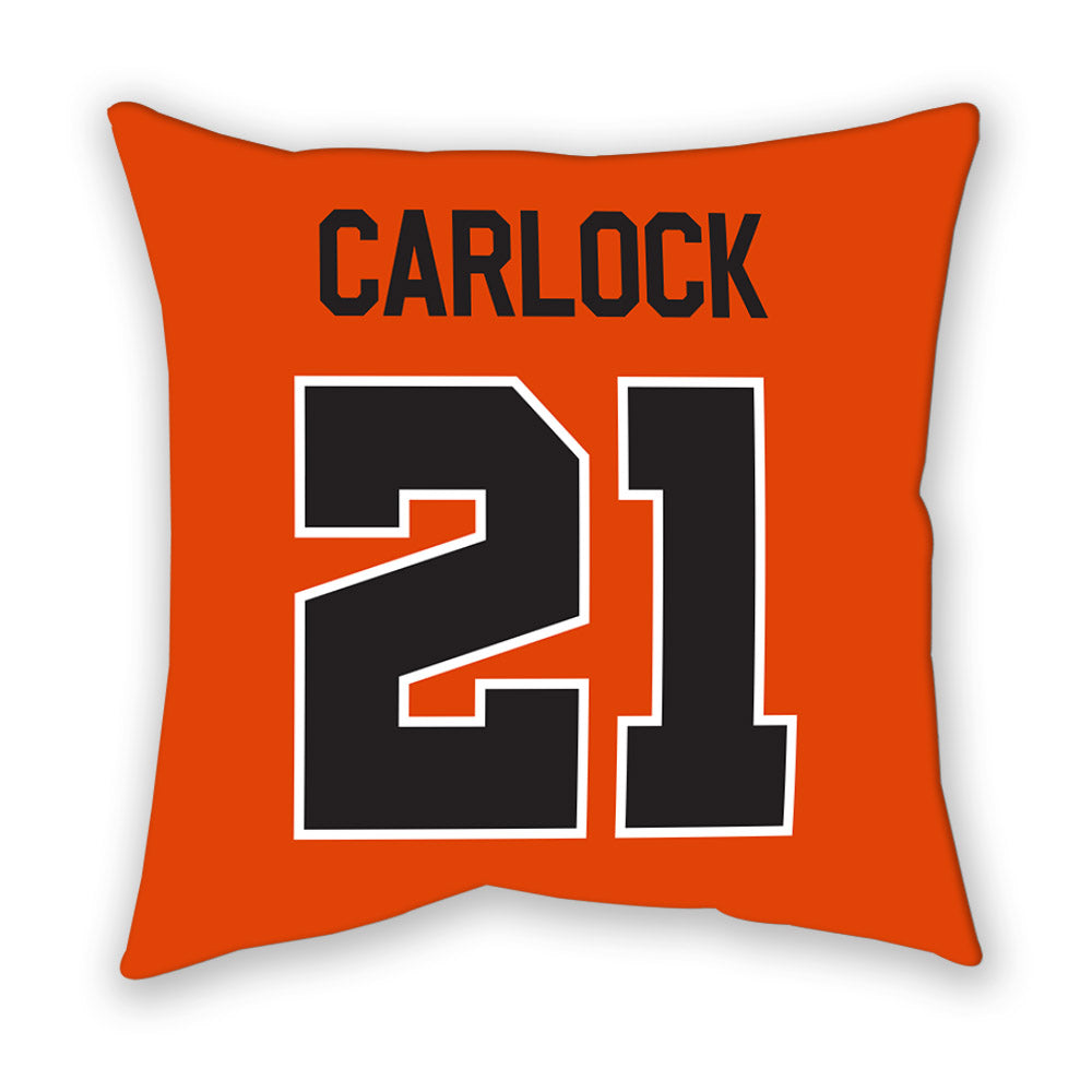 Oregon State - NCAA Men's Soccer : Evan Carlock - Pillow-1