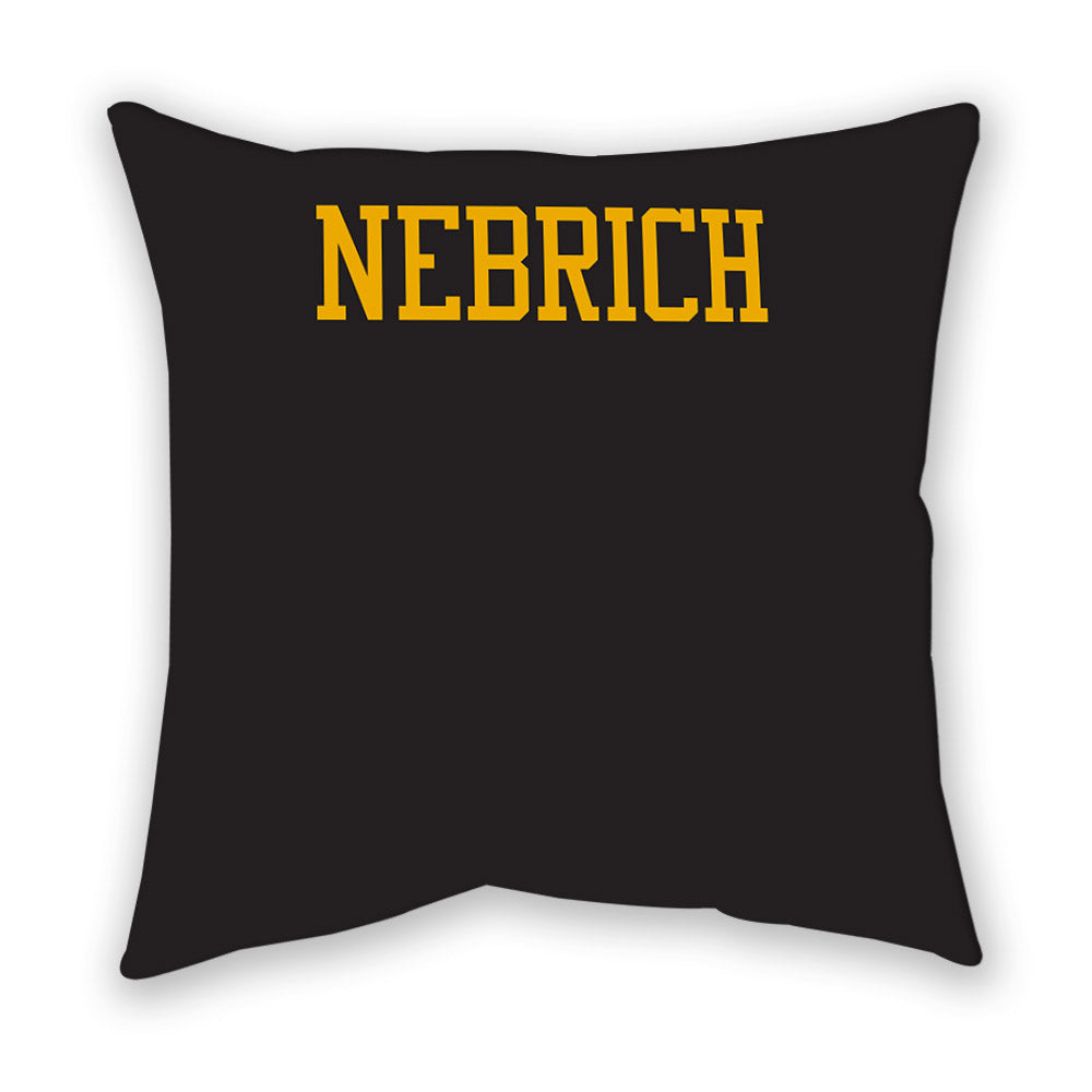 Missouri - NCAA Women's Swimming & Diving : Luke Nebrich - Pillow-1