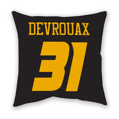 Missouri - NCAA Women's Soccer : Mia Devrouax - Pillow-1