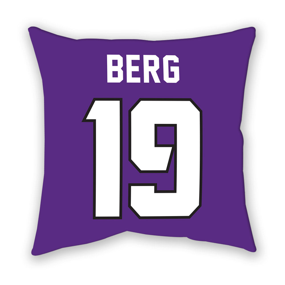 TCU - NCAA Women's Volleyball : Mckenzie Berg - Pillow-1