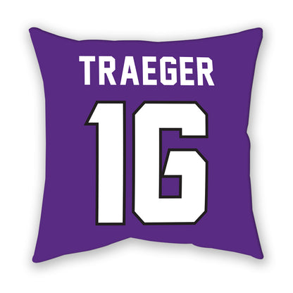 TCU - NCAA Baseball : Nolan Traeger - Pillow-1