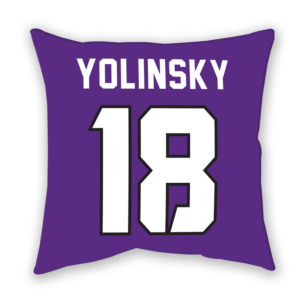TCU - NCAA Women's Soccer : Emma Yolinsky - Pillow-1