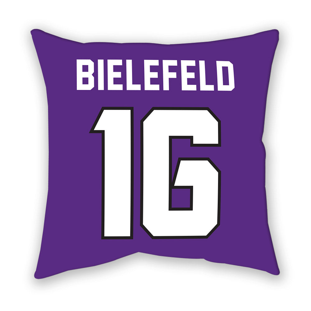 TCU - NCAA Women's Basketball : Clara Bielefeld - Pillow-1