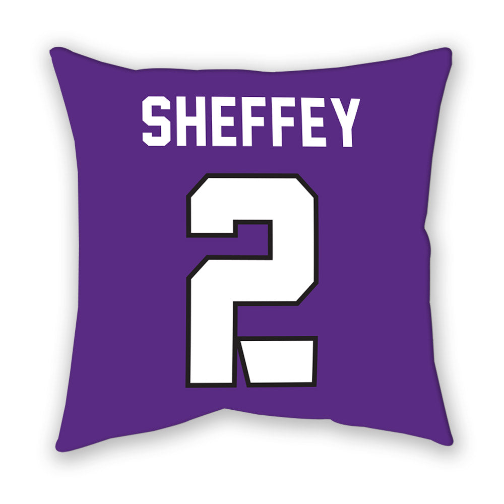 TCU - NCAA Women's Basketball : Veronica Sheffey - Pillow-1