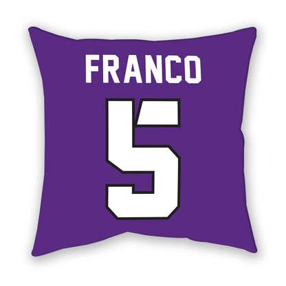 TCU - NCAA Baseball : Lucas Franco - Pillow-1