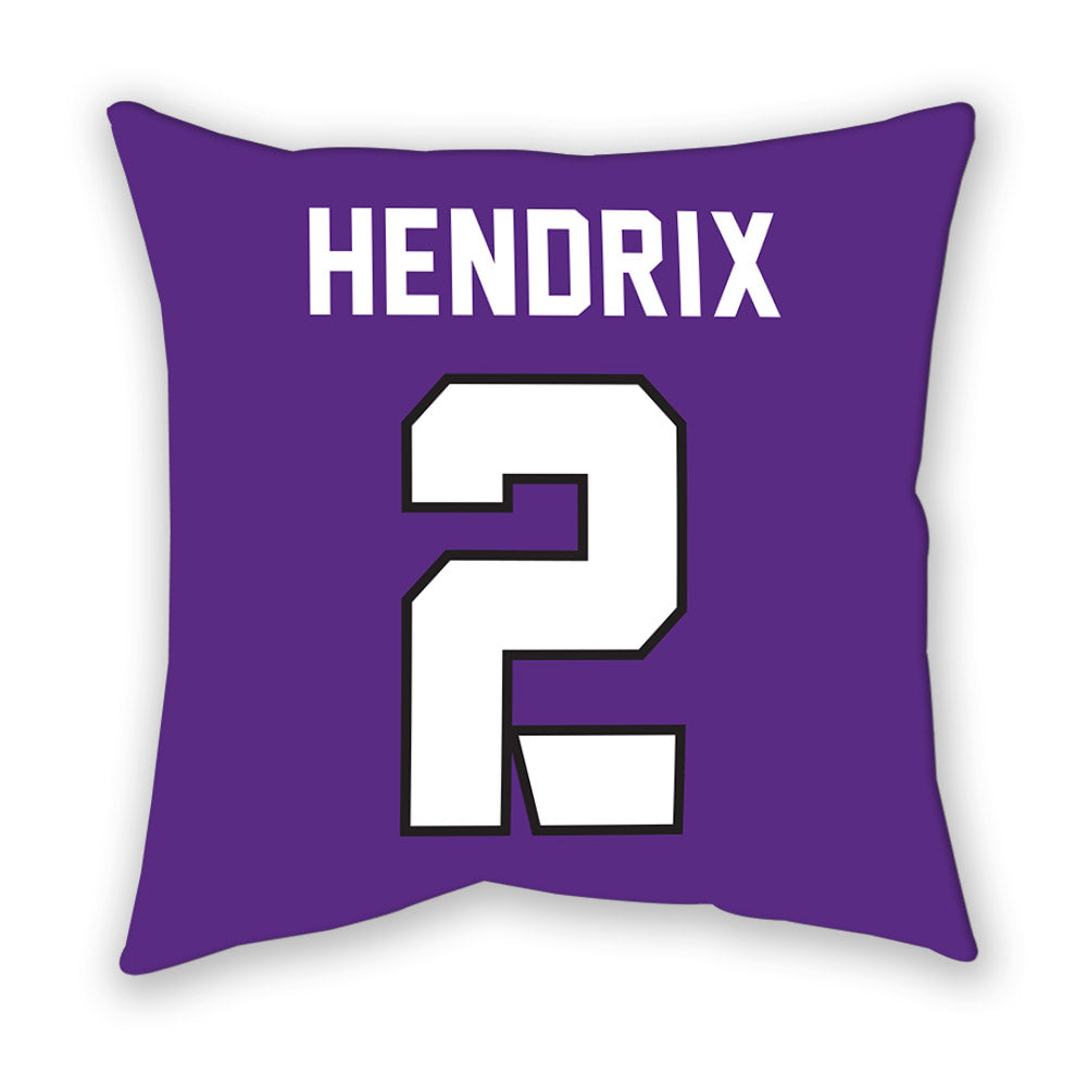 TCU - NCAA Women's Volleyball : Evan Hendrix - Pillow-1