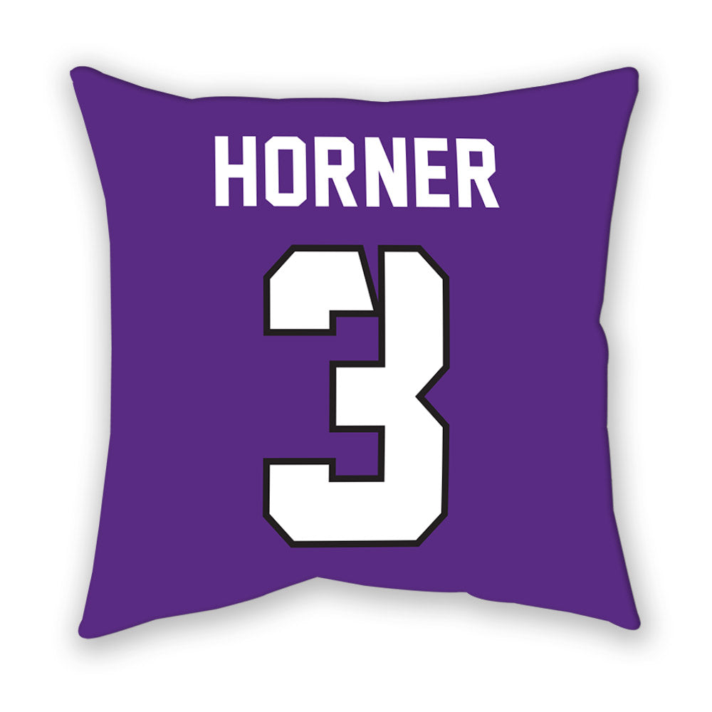 TCU - NCAA Women's Volleyball : Addy Horner - Pillow-1