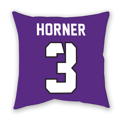 TCU - NCAA Women's Volleyball : Addy Horner - Pillow-1