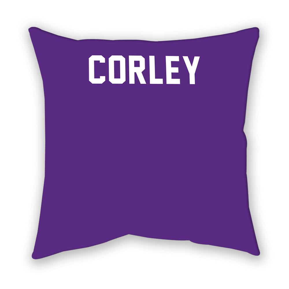 TCU - NCAA Baseball : Logan Corley - Pillow-1