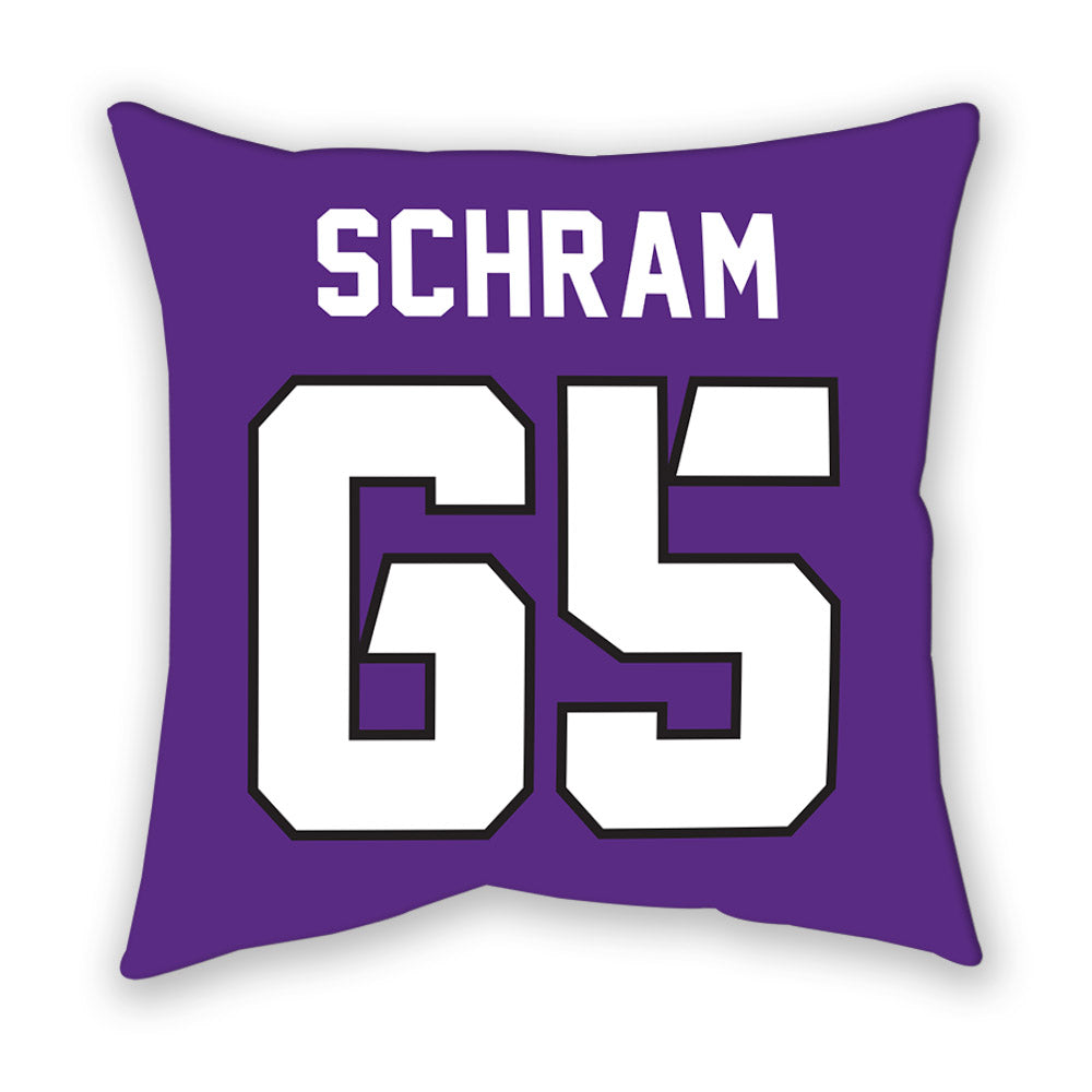 TCU - NCAA Football : Logan Schram - Pillow-1