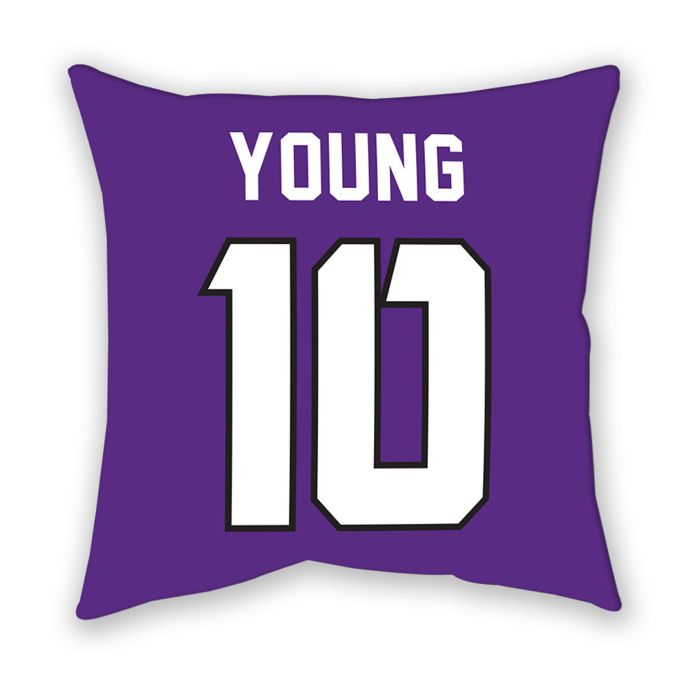 TCU - NCAA Women's Volleyball : Kinsley Young - Pillow-1