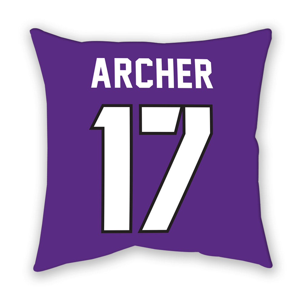 TCU - NCAA Women's Volleyball : Rosemary Archer - Pillow-1