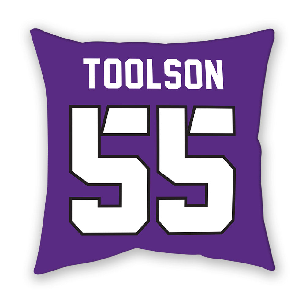 TCU - NCAA Men's Basketball : Tanner Toolson - Pillow-1